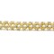 3/4" Gold Rhinestone Pearl Fashion Chain Trim 5 Yard Decorative Trim